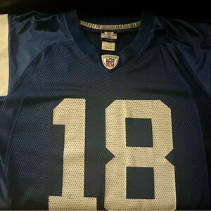 Reebok NFL Authentic Payton Manning Colt’s Football Jersey (M)